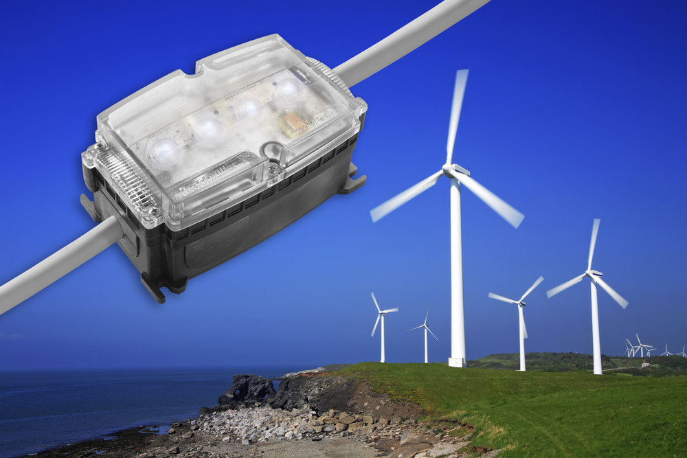 FieldPower® LED Weidmüller: FieldPower® LED la robusta soluzione di illuminazione – ideale anche per le turbine eoliche. – Illuminazione base ad efficienza energetica e vita operativa a lunga durata.